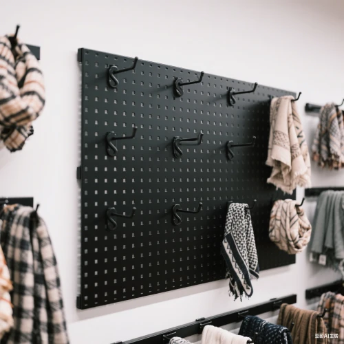Slotted Garment Hanging Panel